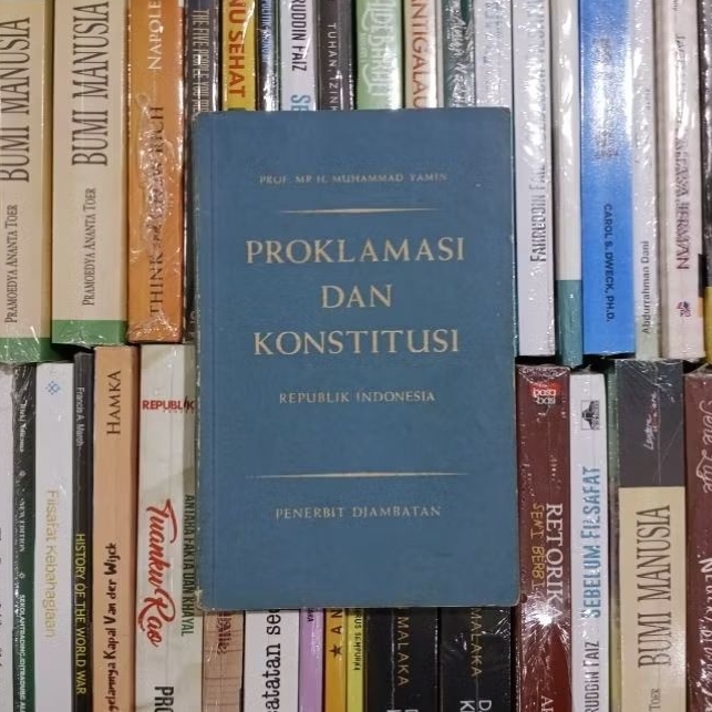 Proklamasi dan Konstitusi Republik Indonesia By PROF MR H Muhammad Yamin ORIGINAL