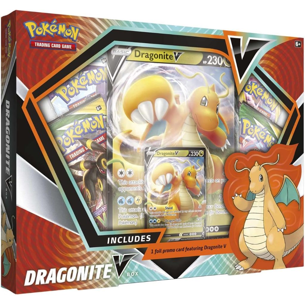 Pokemon TCG: Dragonite V Box or Hoopa V Box
