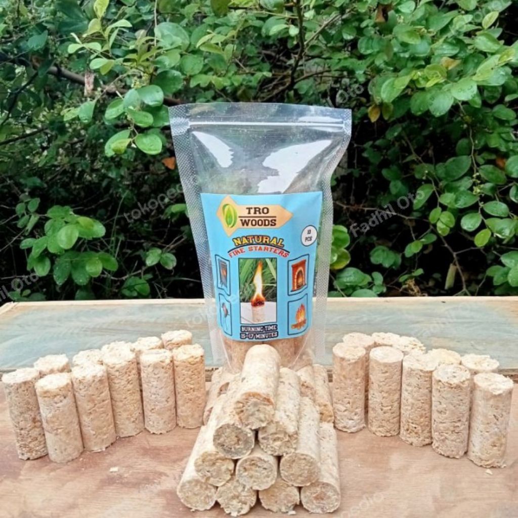 Fire Wood Starter Natural/Pematik Pembakaran Kayu Alami