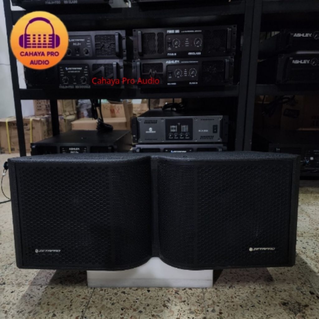 Speaker LineArray Line Array Zetapro Macau 210 Original 2 x 10 Inch Neodymium With Driver 3 Inch Neo