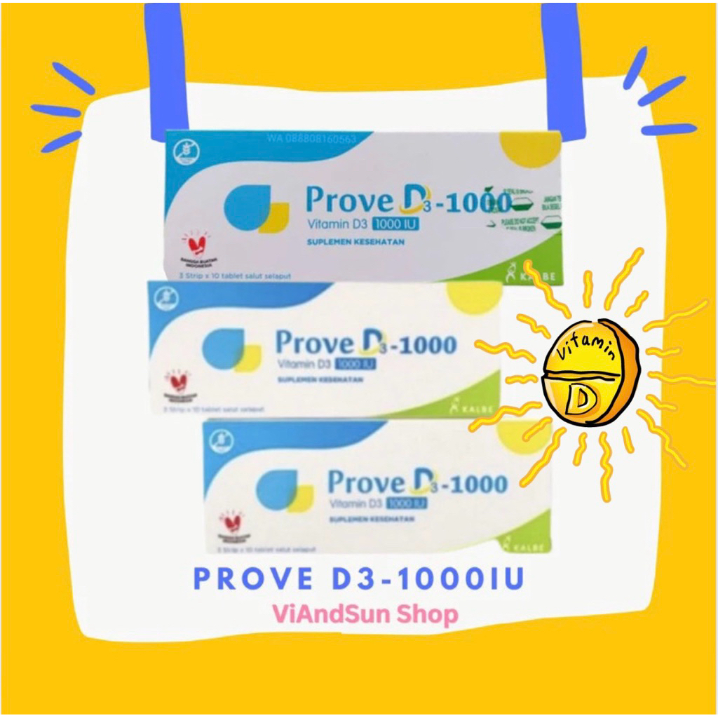 PROVE D3 1000 - Vitamin D - Kalbe