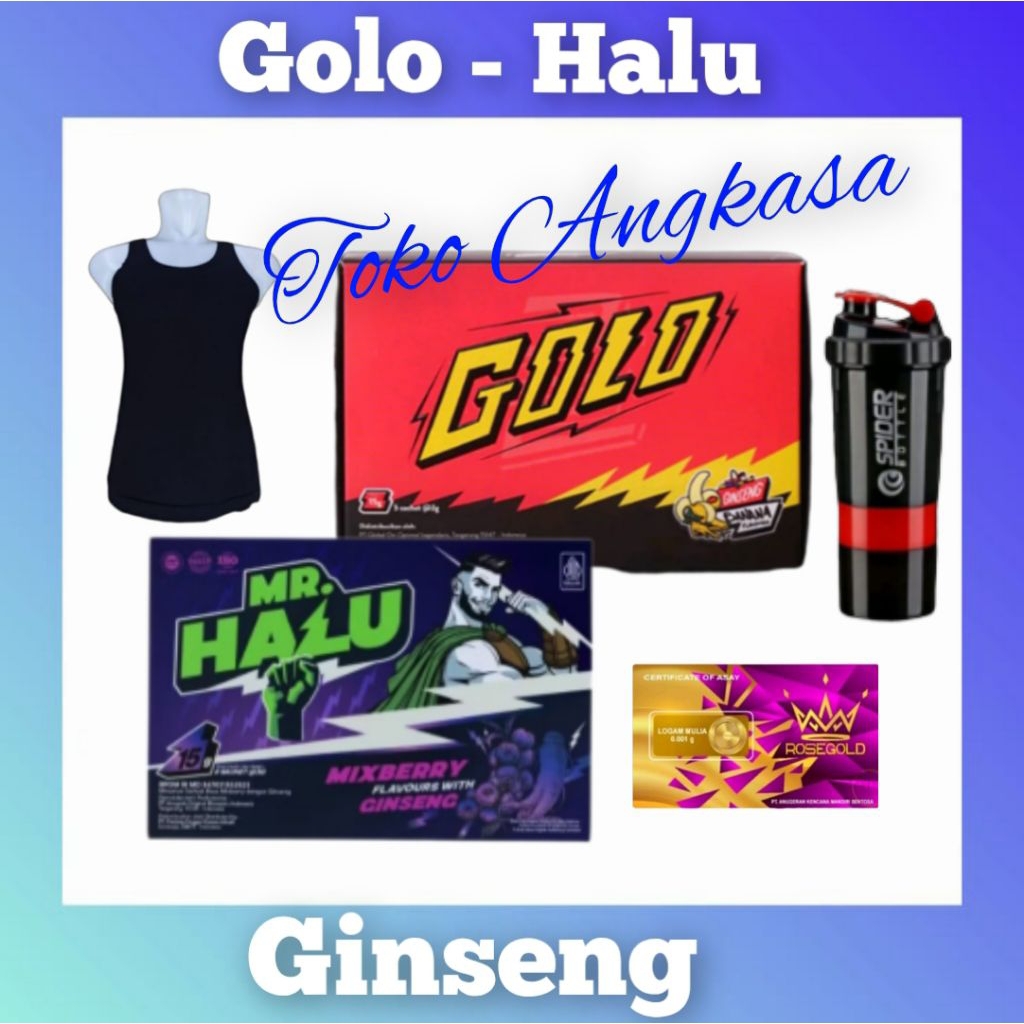 MISTER GOLO - Mr HALU GINSENG GOLO HERBAL ORI