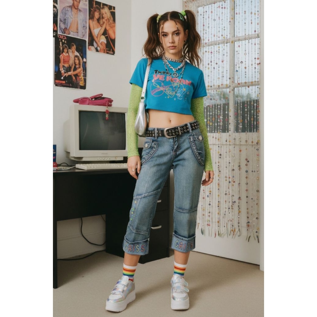 y2k jeans celana jeans