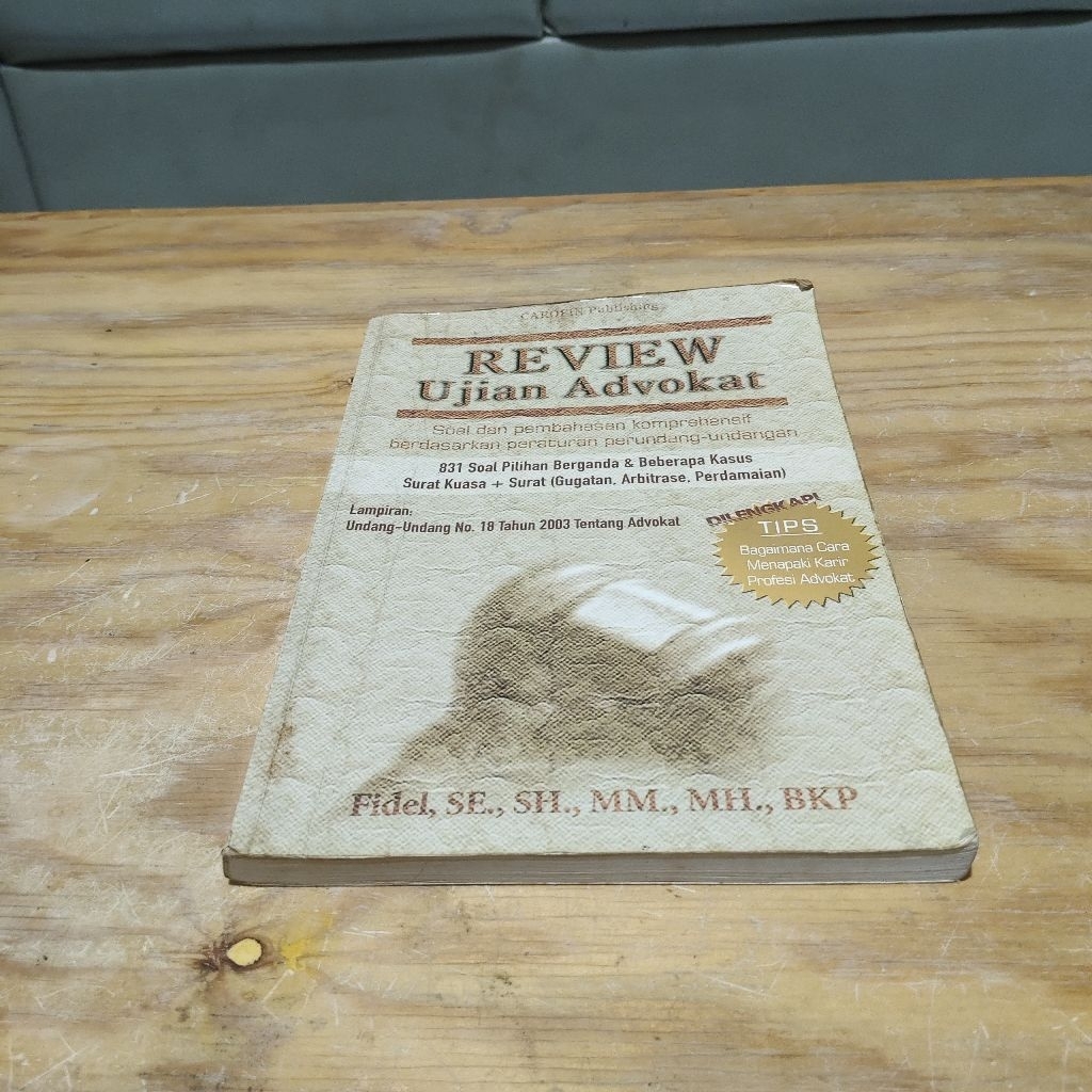 Buku Review Ujian Advokat