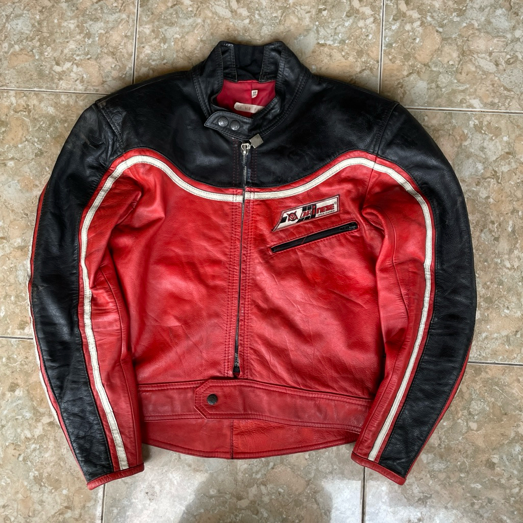 dainese leather moto jaket original