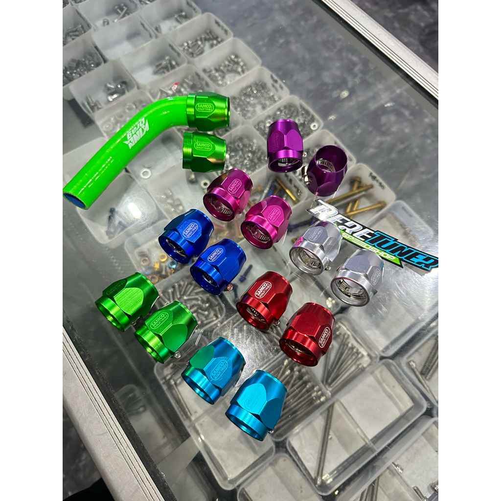 KLEMAN SELANG SAMCO THAILAND - KLEMAN SELANG RADIATOR NMAX NINJA VIXION FU CB 150 DLL UNIVERSAL KLEM