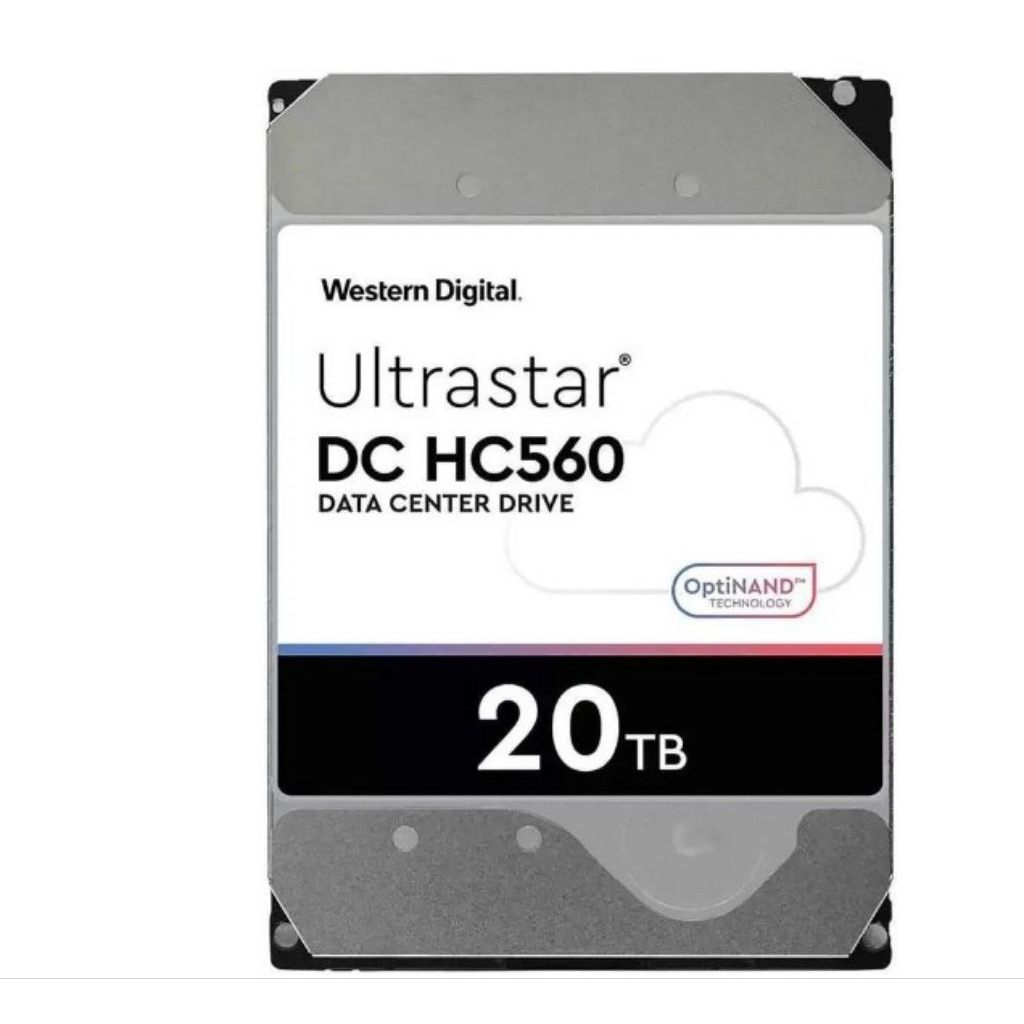 WD Ultrastar HC560 WUH722020BLE6L4 20TB 7200RPM 3.5" SATA HDD
