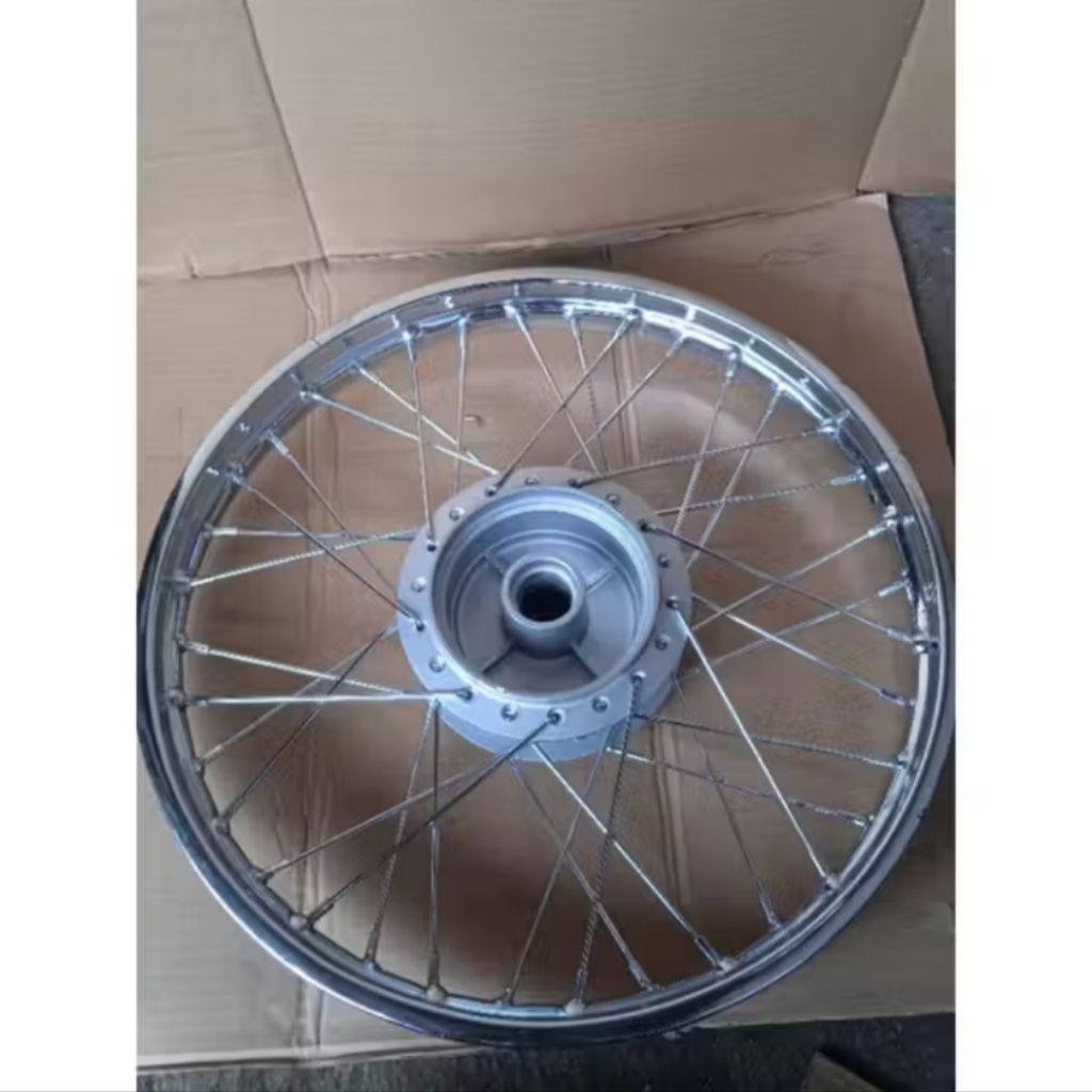 Velg pelek jari-jari stelan baru roda belakang motor honda Supra fit new Karisma Supra X 125 Revo ab