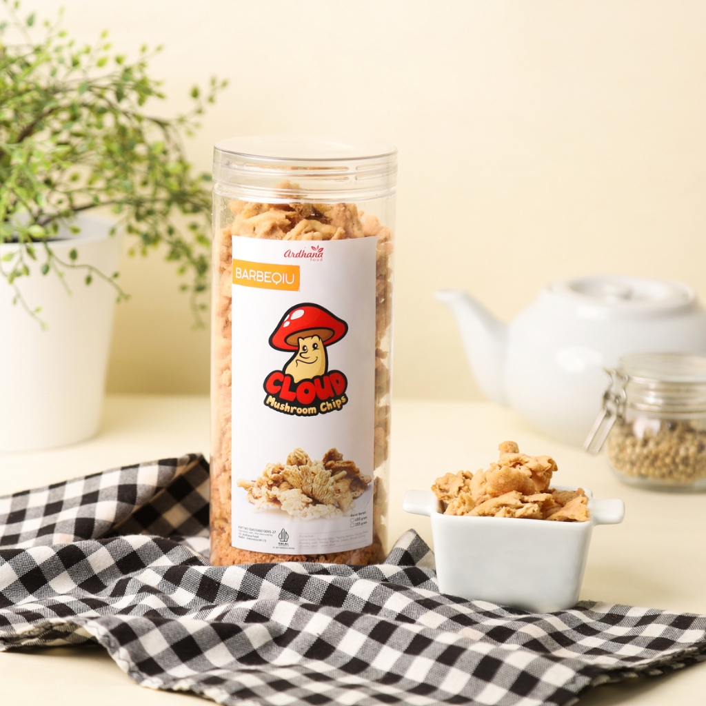 JAMUR CRISPY CLOUD MUSHROOM RAYA SERIES