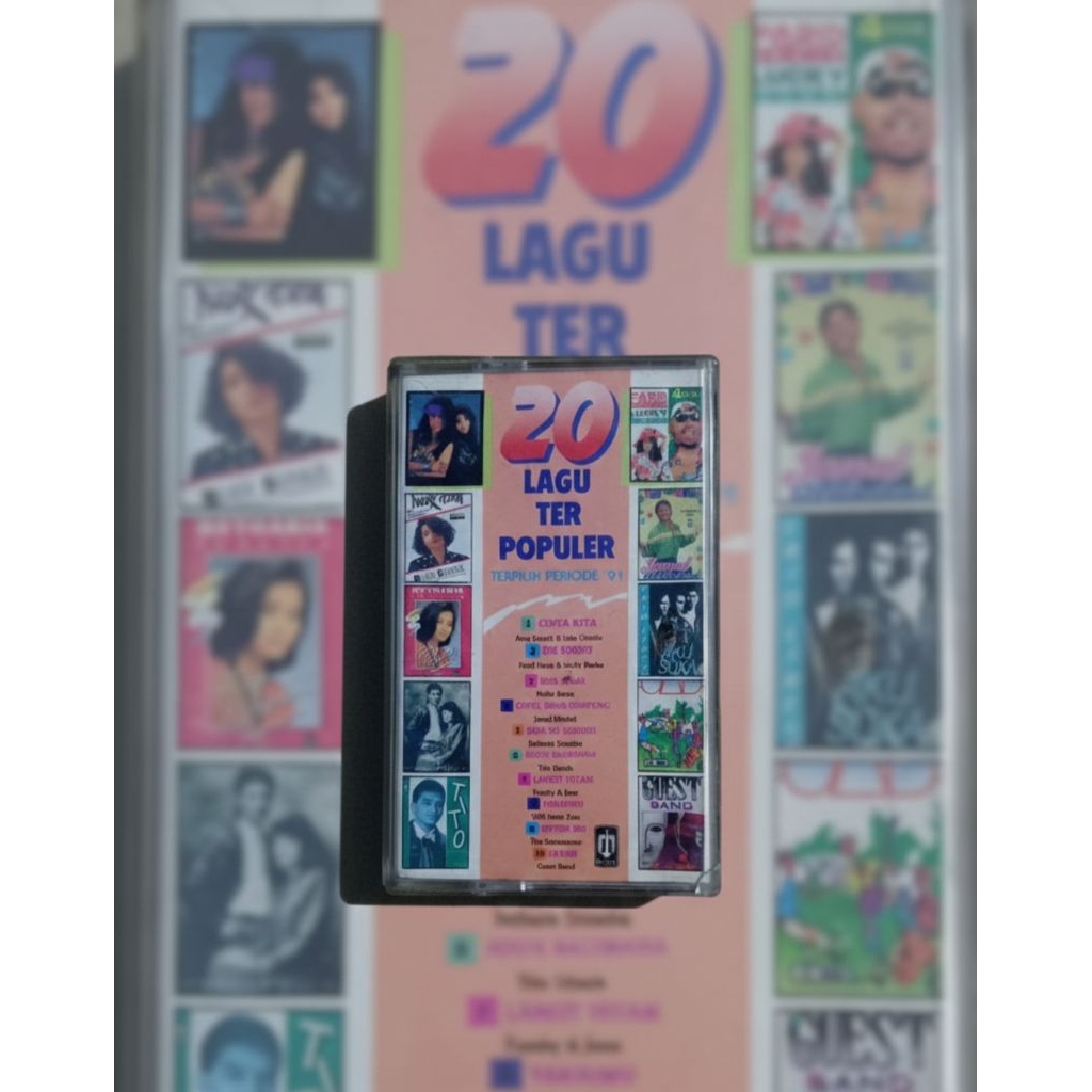Kaset 20 Lagu Terpopuler Terpilih Periode 91 (Bagus) / Amy & Inka Christie, Nicky Astria,Jamal Mirda