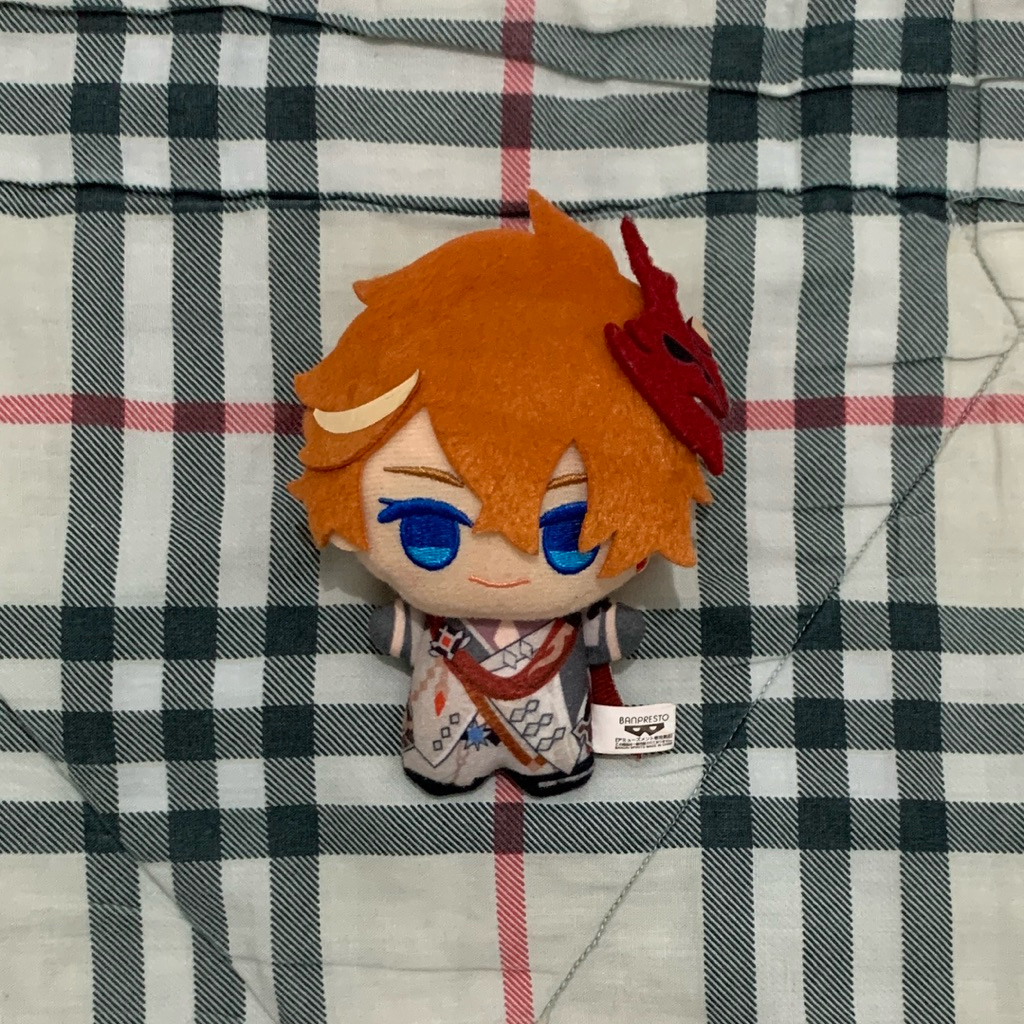 Childe Tartaglia Genshin Impact Chibigurumi Official Keychain Plush