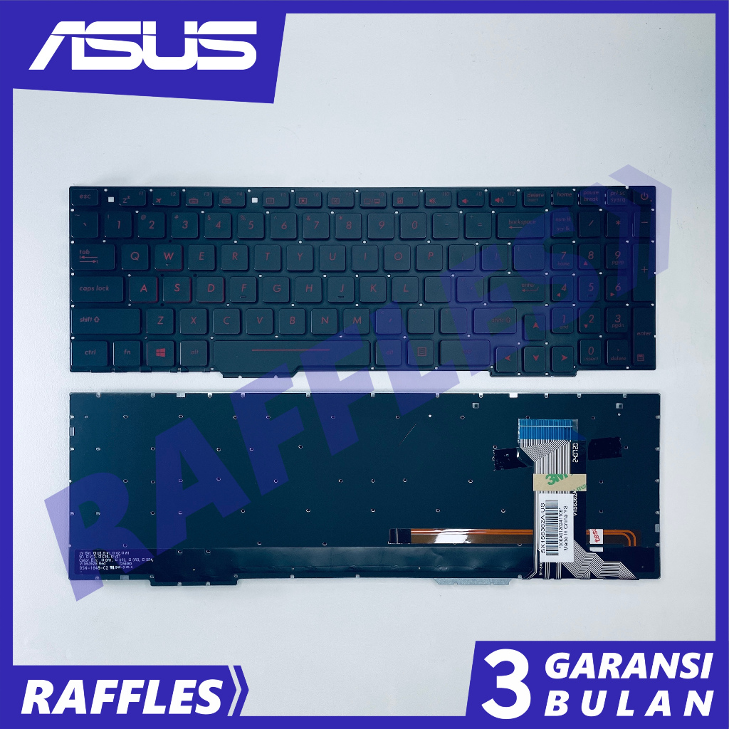 Keyboard Asus ROG FX553 FX553V FX553VD FX553VE FX753 FX753V FX753VD