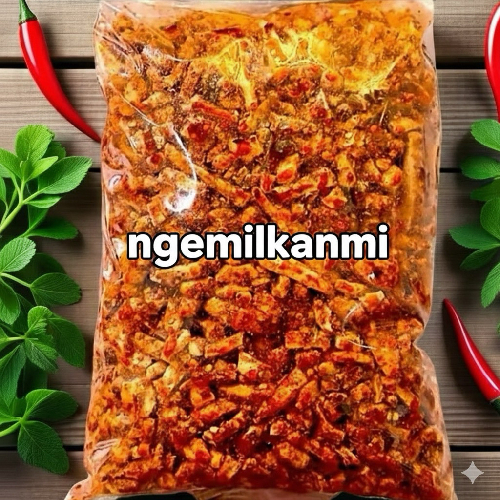 BASRENG 1KG PREMIUM BUMBU MELIMPAH PEDAS DAUN JERUK ORIGINAL 1KG PEDAS MERAH MAKASSAR SULAWESI COD I
