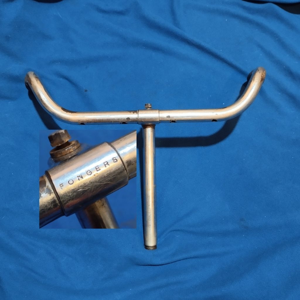 STANG SEPEDA ONTHEL FONGERS ORIGINAL MODEL KUKU MACAN KELAS ATAS