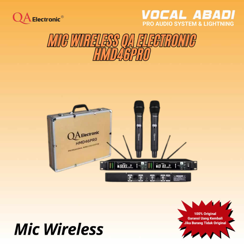 MIC WIRELESS QA ELECTRONIC HMD46PRO