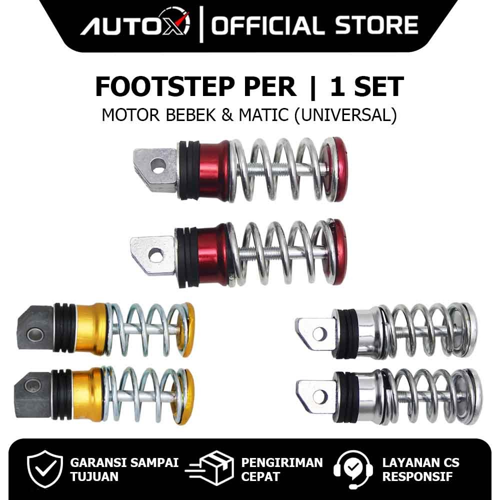 Footstep Per Foot Step Universal Motor Bebek Matic Belakang Variasi Beat FI F1 Pop eSP Street Mio Sp