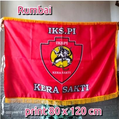 bendera ikspi kera sakti rumbai 80 x 120
