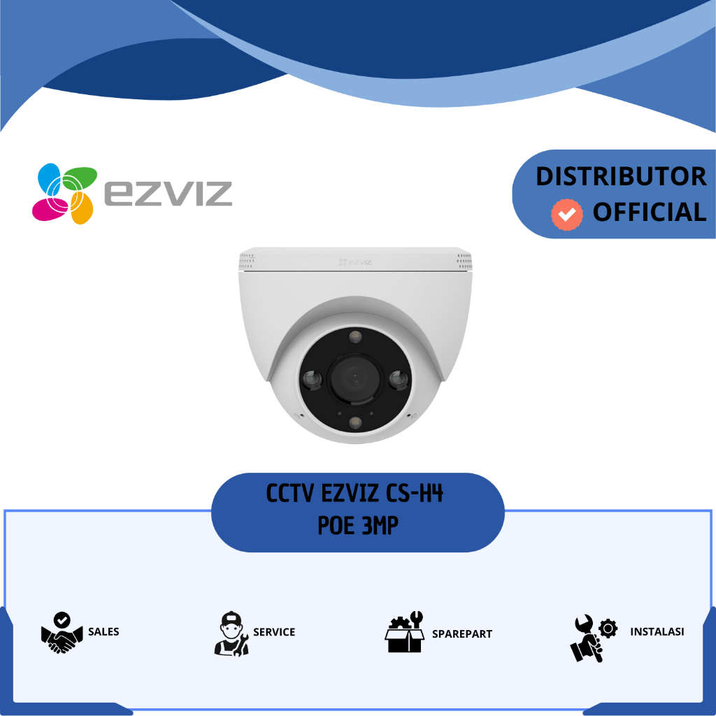 CCTV EZVIZ H4 POE 3MP