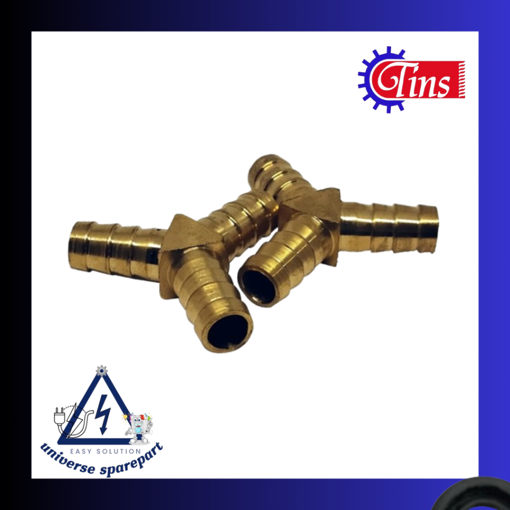 CABANG 3 SELANG GAS NEPEL Y KOMPOR GAS NEPEL T SELANG KOMPOR GAS SAMBUNGAN Y SELANG KOMPOR KUNINGAN