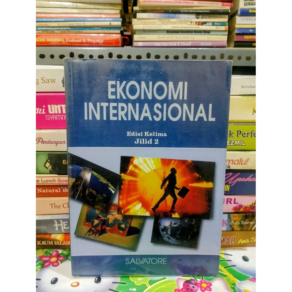 BUKU EKONOMI INTERNASIONAL JILID 2 BY SALVATORE (ORIGINAL)