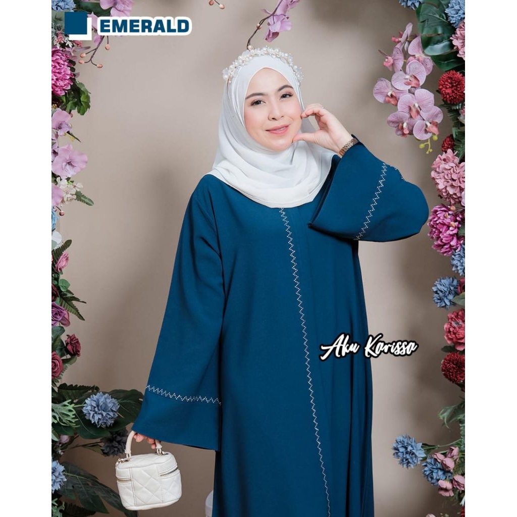 HAFIZAH ABAYA DRESS BY AKU KARISSA/GAMIS SABRINA SWAROSKY