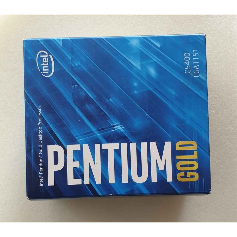 Prosesor Intel® Pentium® Gold G5400