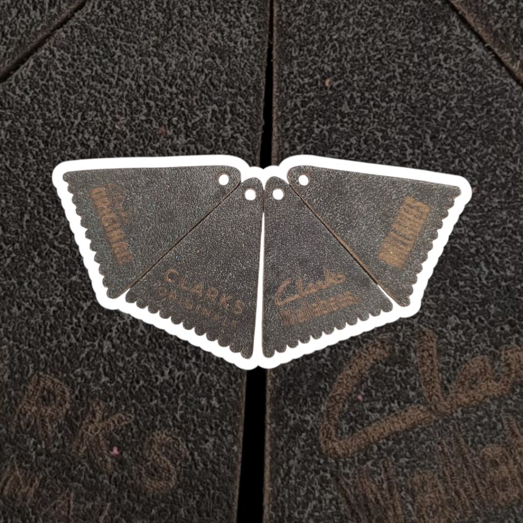 Gantungan Clarks Black Suede/Gantungan Clarks / Anting Clarks / Aksesoris Clarks / Aksesoris Clarks 