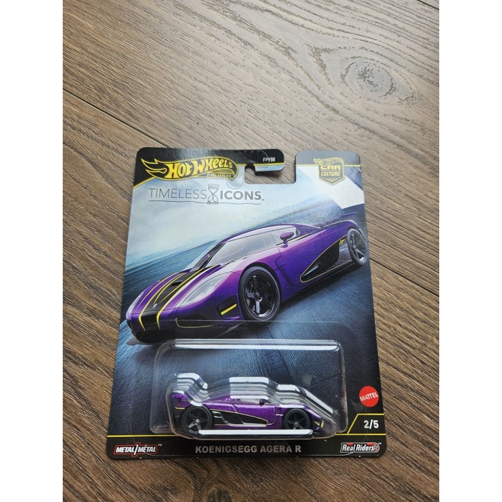 Hotwheels Timeless Icons Koenigsegg Agera