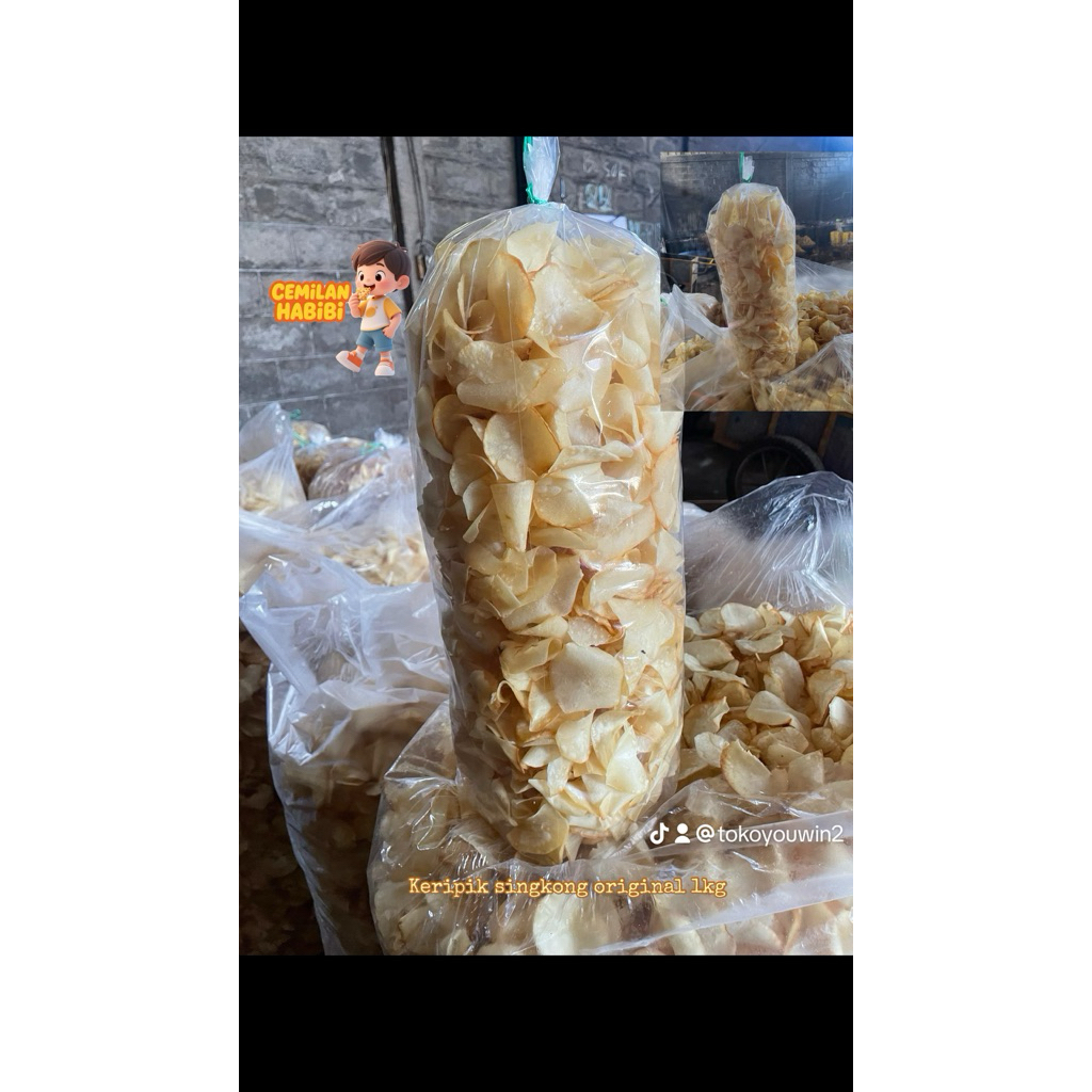 Keripik singkong original 1kg