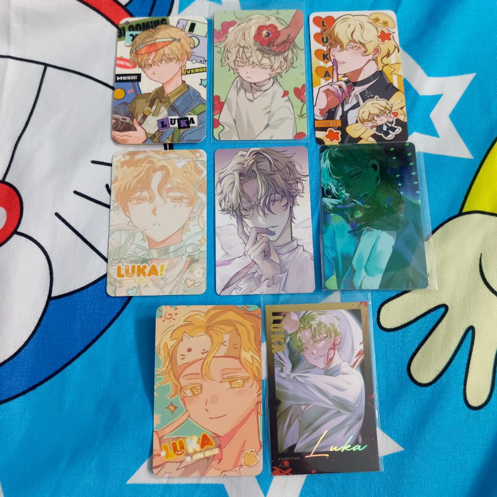 Alienstage alnst fanmerch photocard Luka various artist