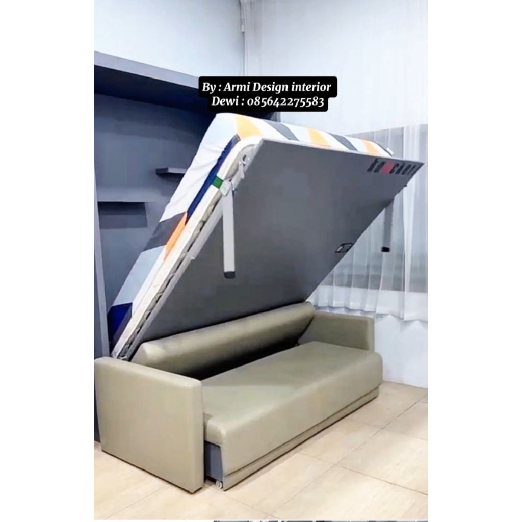 Murphy bed/folding bed/Wallbed/knocker/H-Tech/Murphy bed sofa