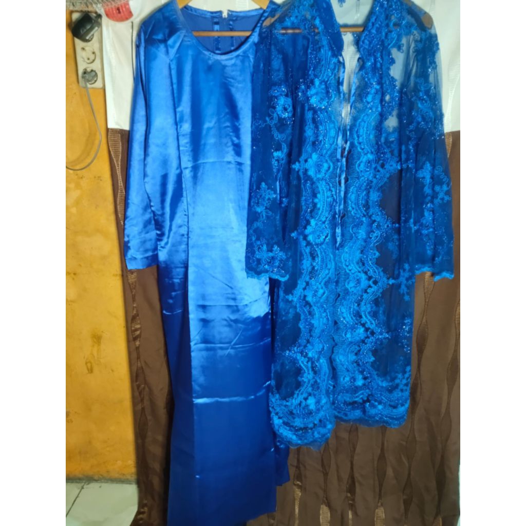 baju gamis brukat dewasa