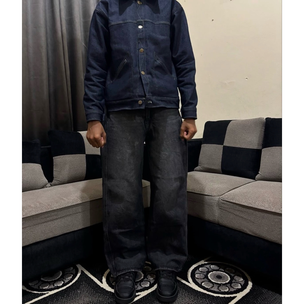 Wego Stndr Black Wahsed Jeans