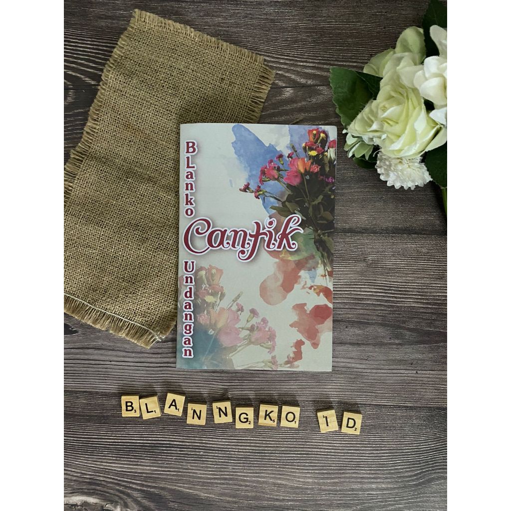 Katalog Blanko Undangan Cantik (108-113)