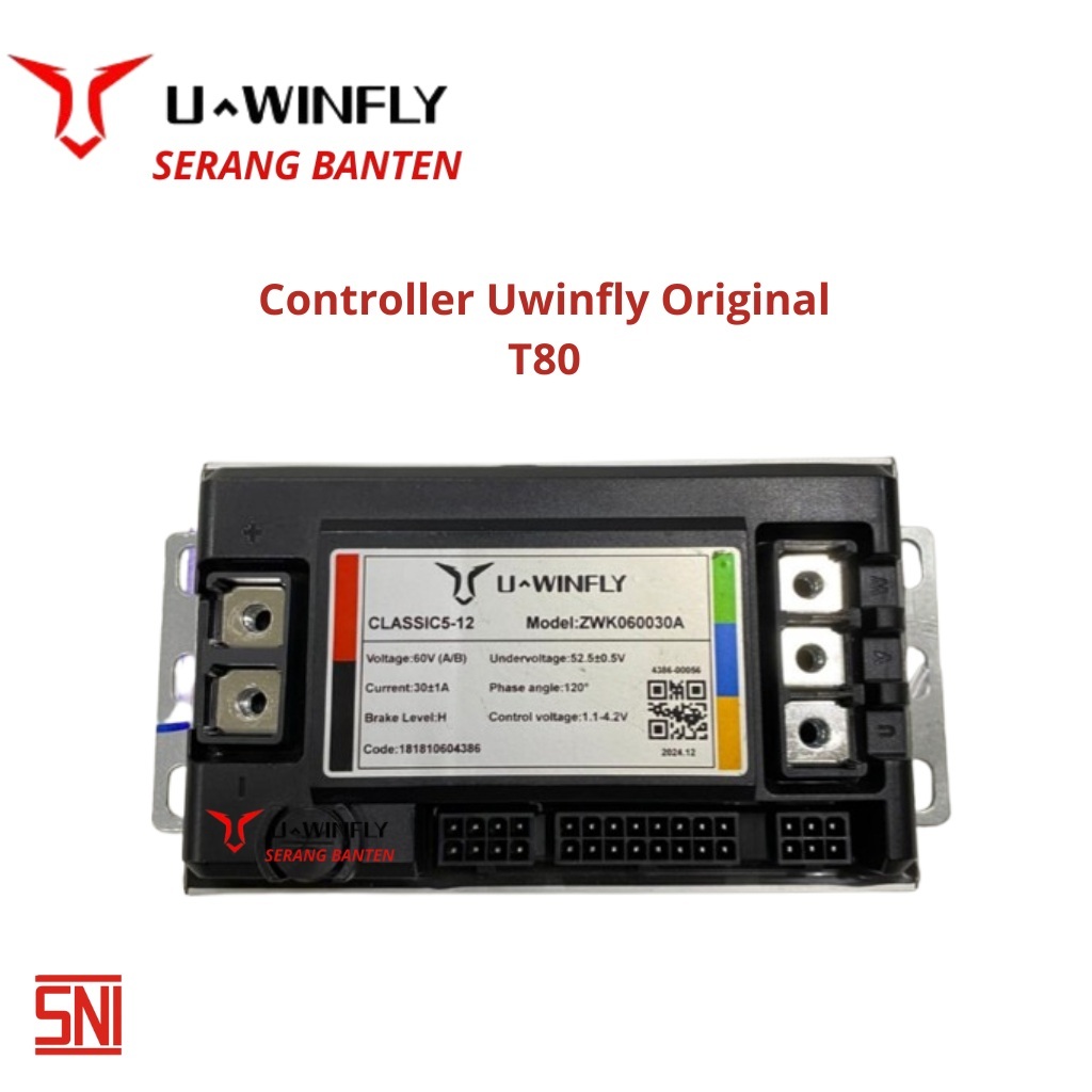 Controller Sepeda Motor Listrik Uwinfly T80 Original Model ZWK060030A