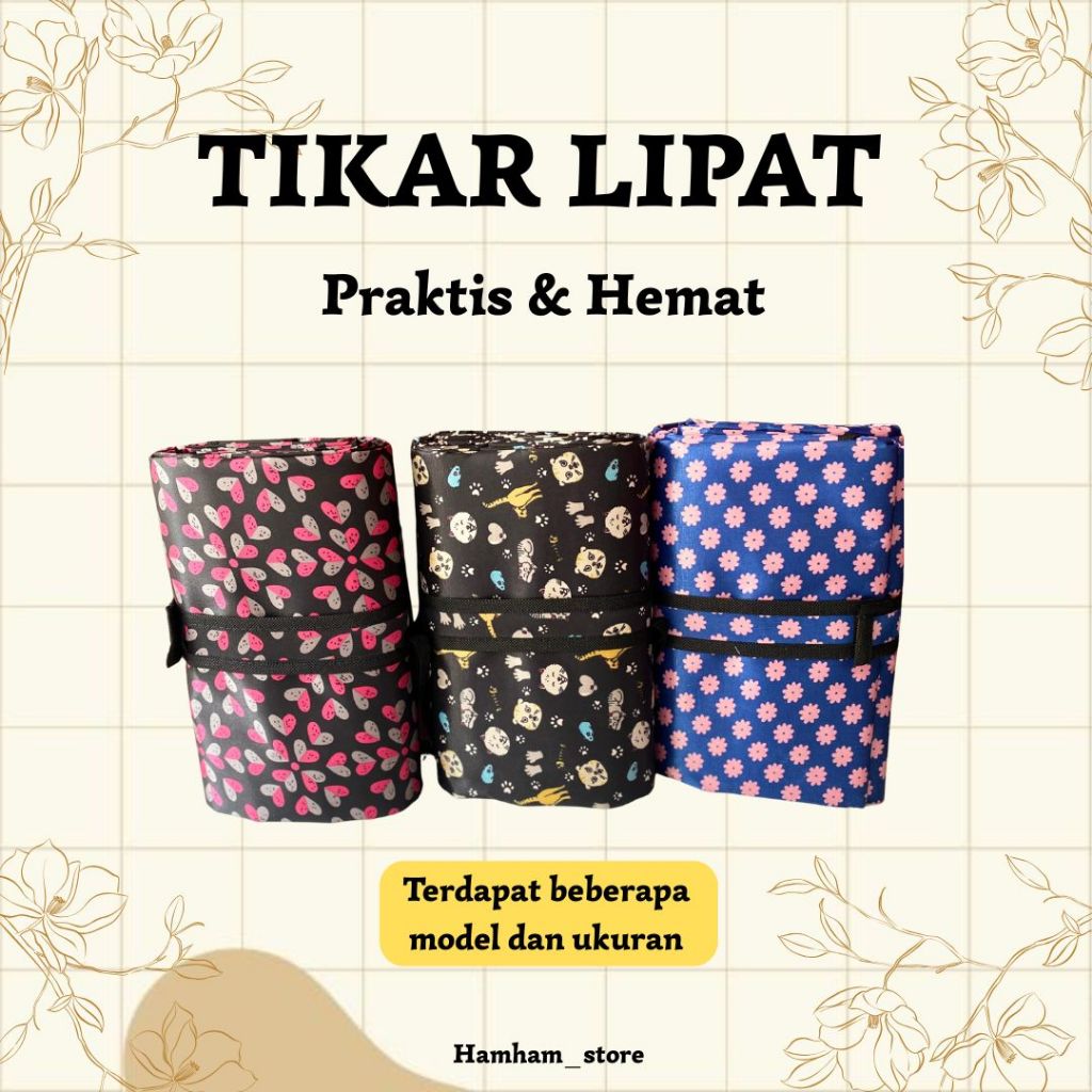 Tikar lipat murah tikar piknik bagus karpet lipat praktis karpet liburan bagus Tikar lipat piknik ba