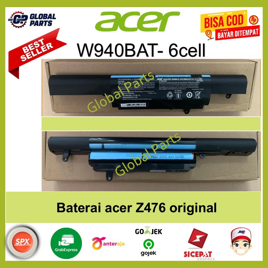 Baterai Acer Z476 ORIGINAL