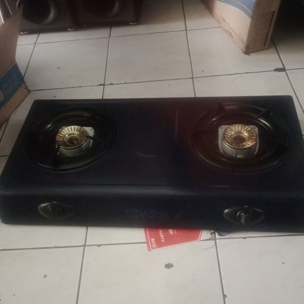 kompor Gas Niko NK555 hitam