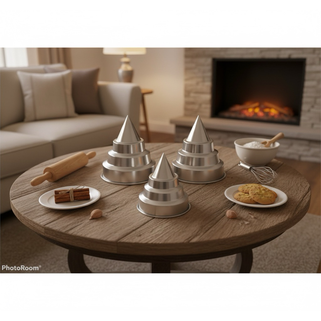 CETAKAN TUMPENG BAHAN ALUMUNIUM / CETAKAN TUMPENG SUSUN