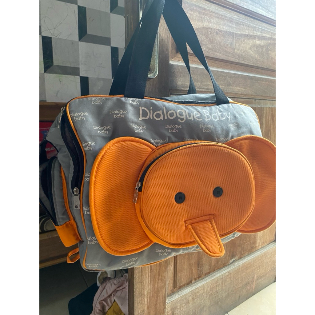 Preloved tas bayi dialogue bonus termos gajah