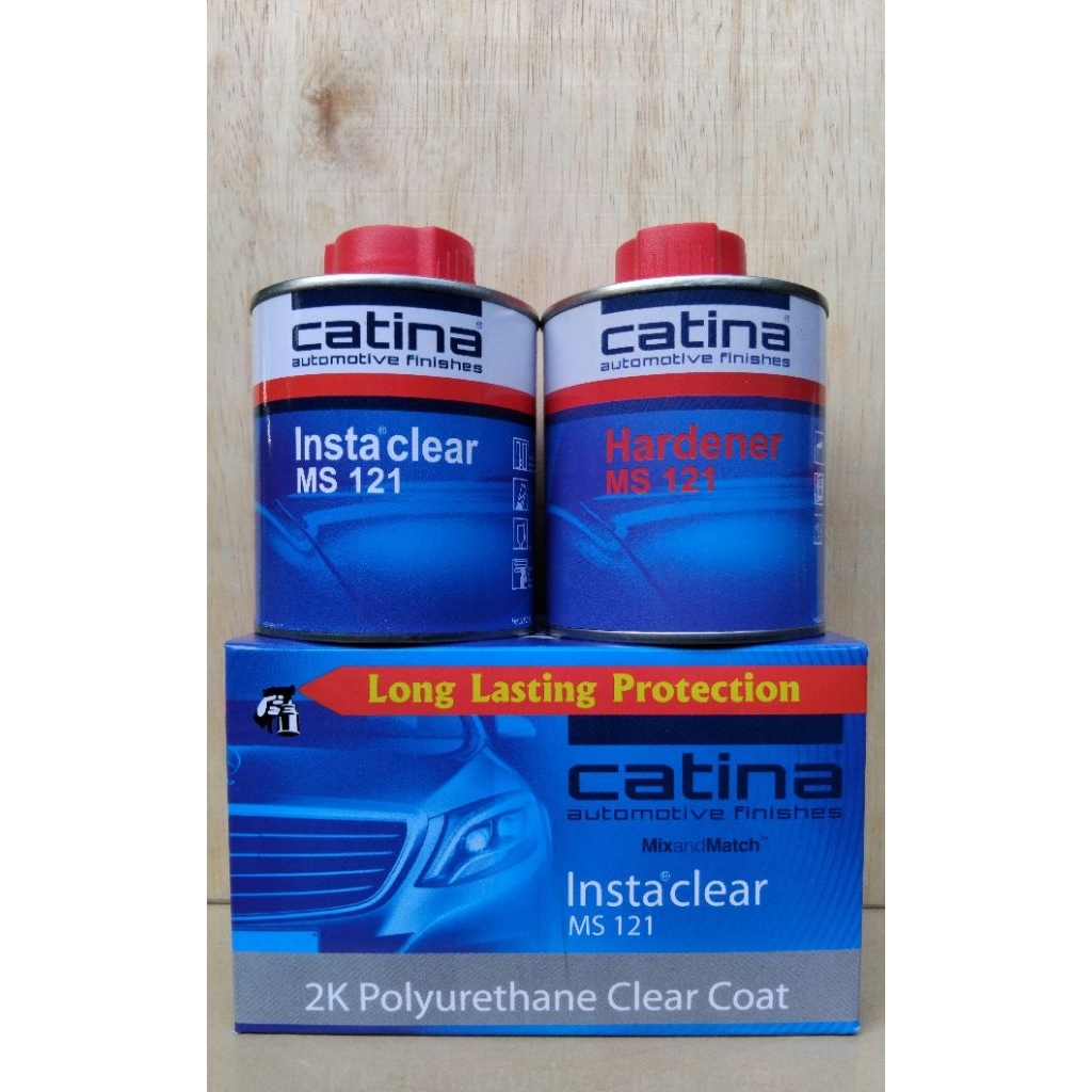 Clear coat/vernish Catina instaclear 1 : 1 500 ml-set