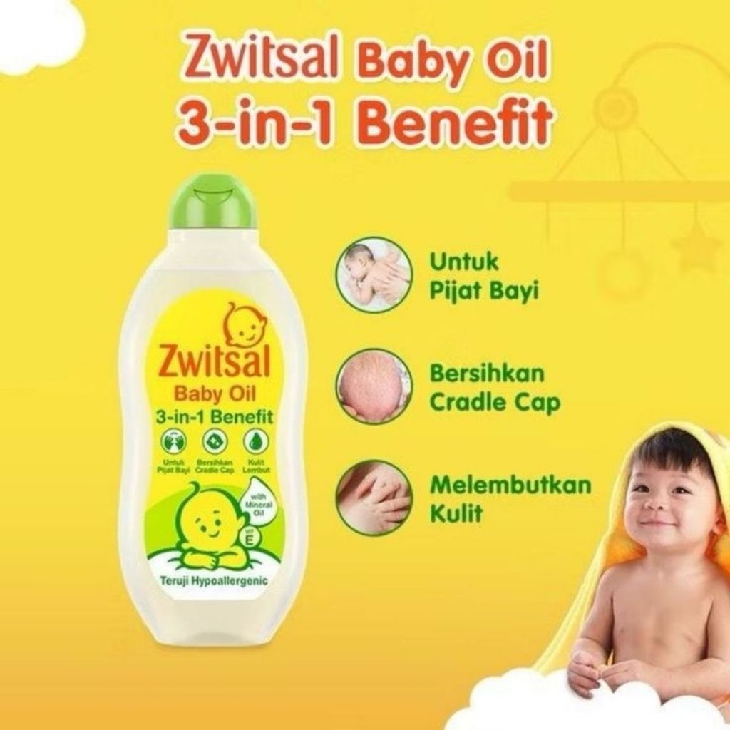 Zwitsal baby oil