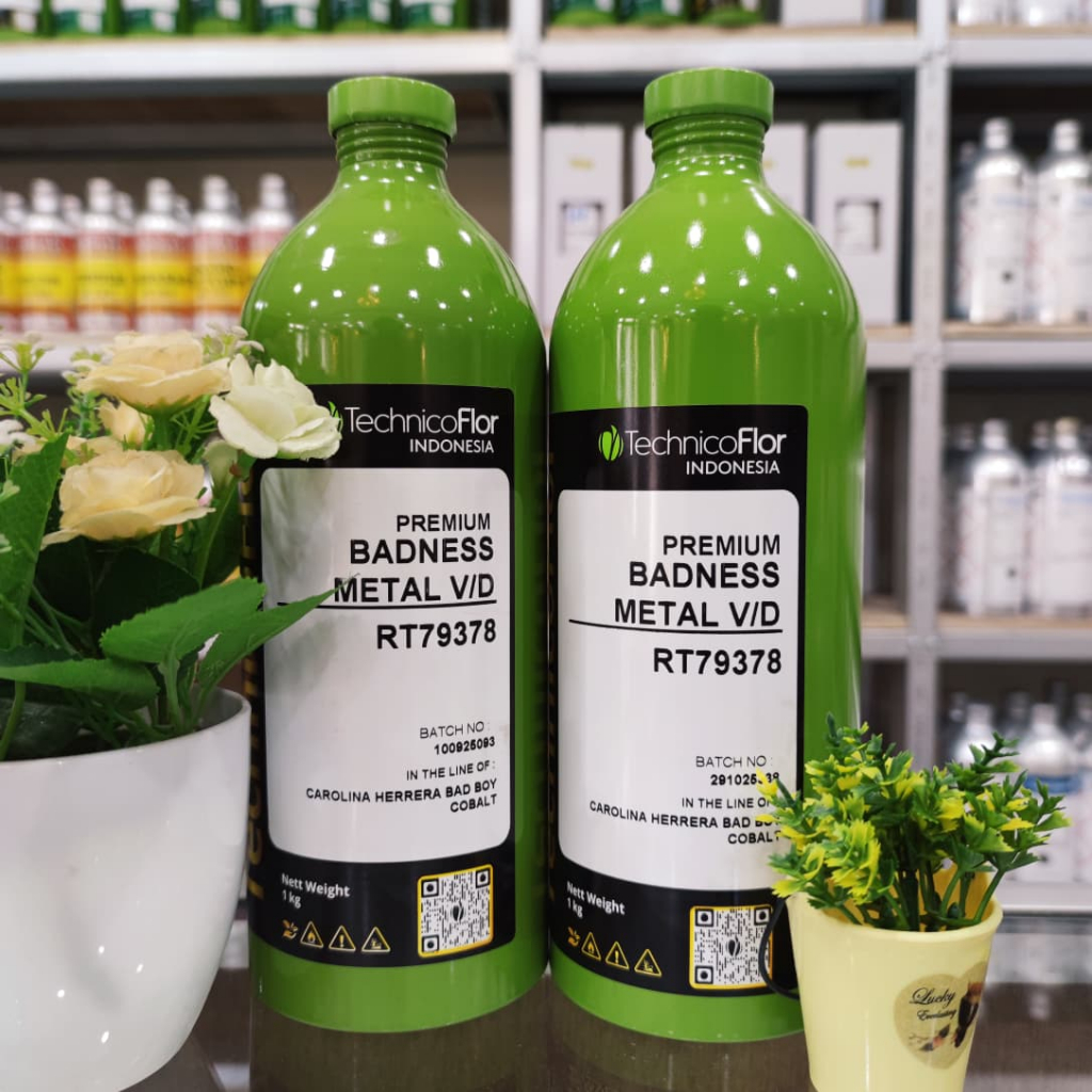 [ TFI ] BADNESS METAL V/D | Bibit parfum murni original pabrik kemasan 250ML/500ML/1KG - ch bad boy 