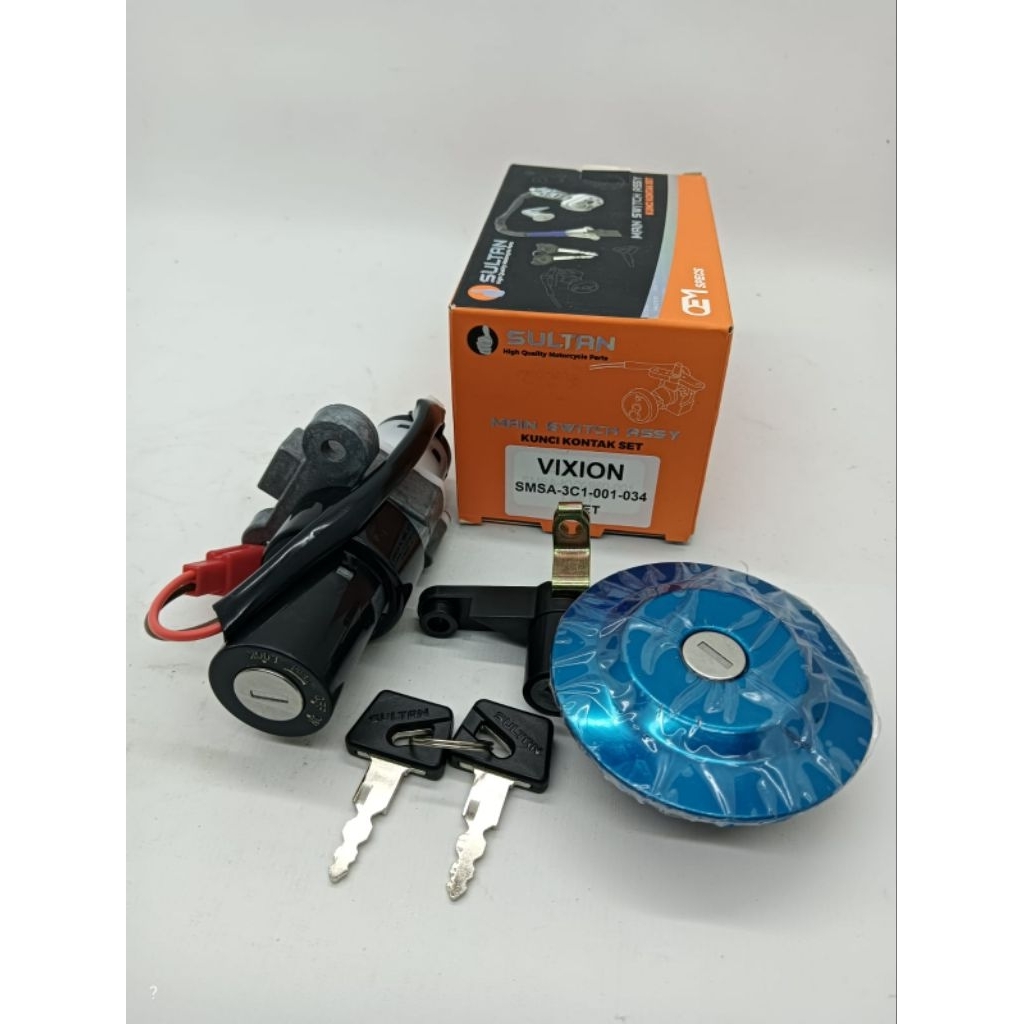 KUNCI KONTAK PLUS JOK KOMPLIT VIXION LAMA VIXION OLD MEREK SULTAN