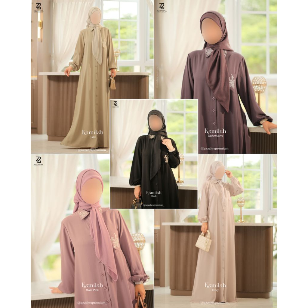 KAMILAH DRESS BY AZZAHRA PREMIUM SYAR'I