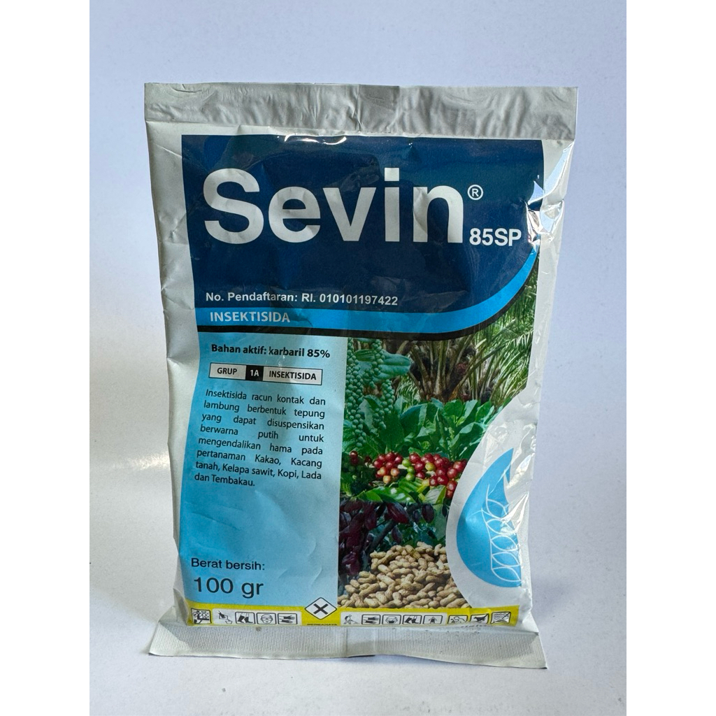 INSEKTISIDA SEVIN 85 SP 100 GRAM