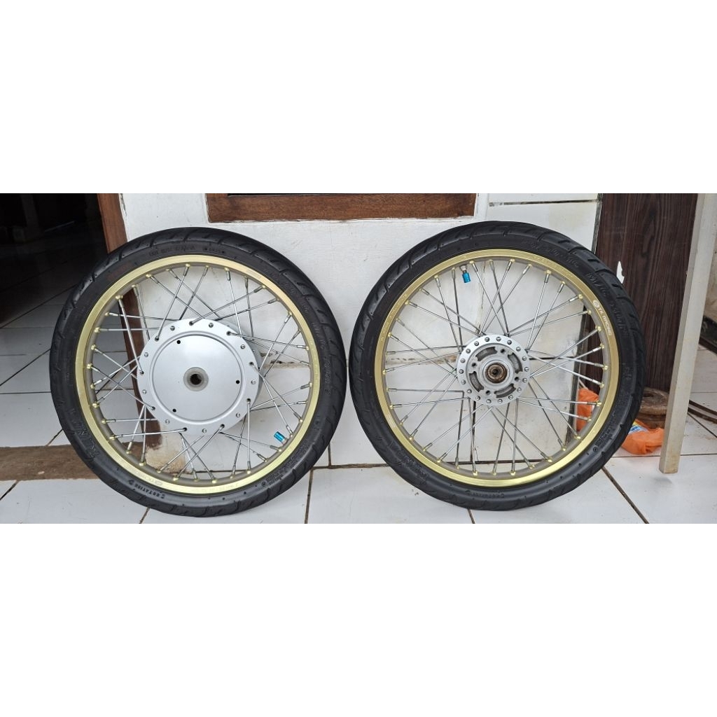 velg tk japan ring 16 twotone gold ( second )