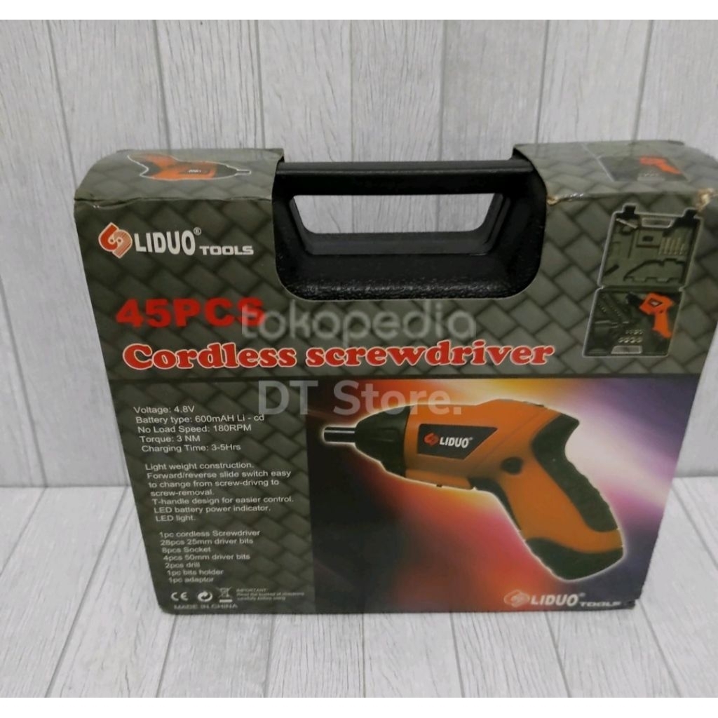 Mesin Bor Tangan Elektrik Liduo