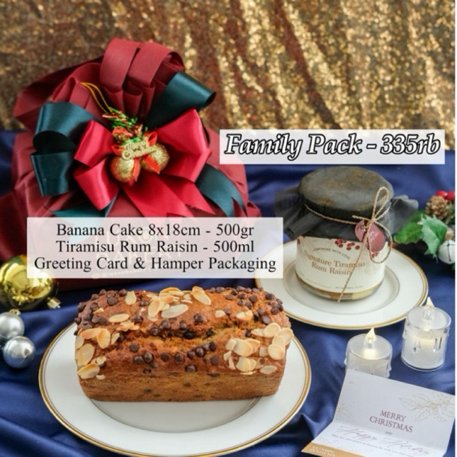 Christmas Hamper - Banana Cake Luxon Bakery