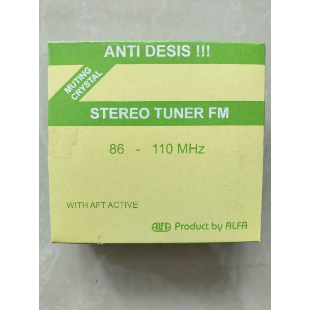 Kit Tuner FM Stereo ALFA Anti Desis / Modul Radio FM AFT Muting